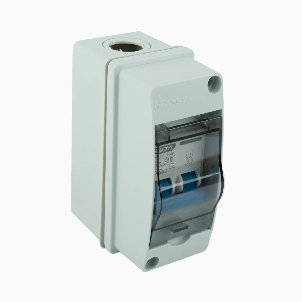 Practical Brand New High Quality Circuit Breaker Isolation Box Circuit Protection DC12-240V Photovoltaic Combiner Box