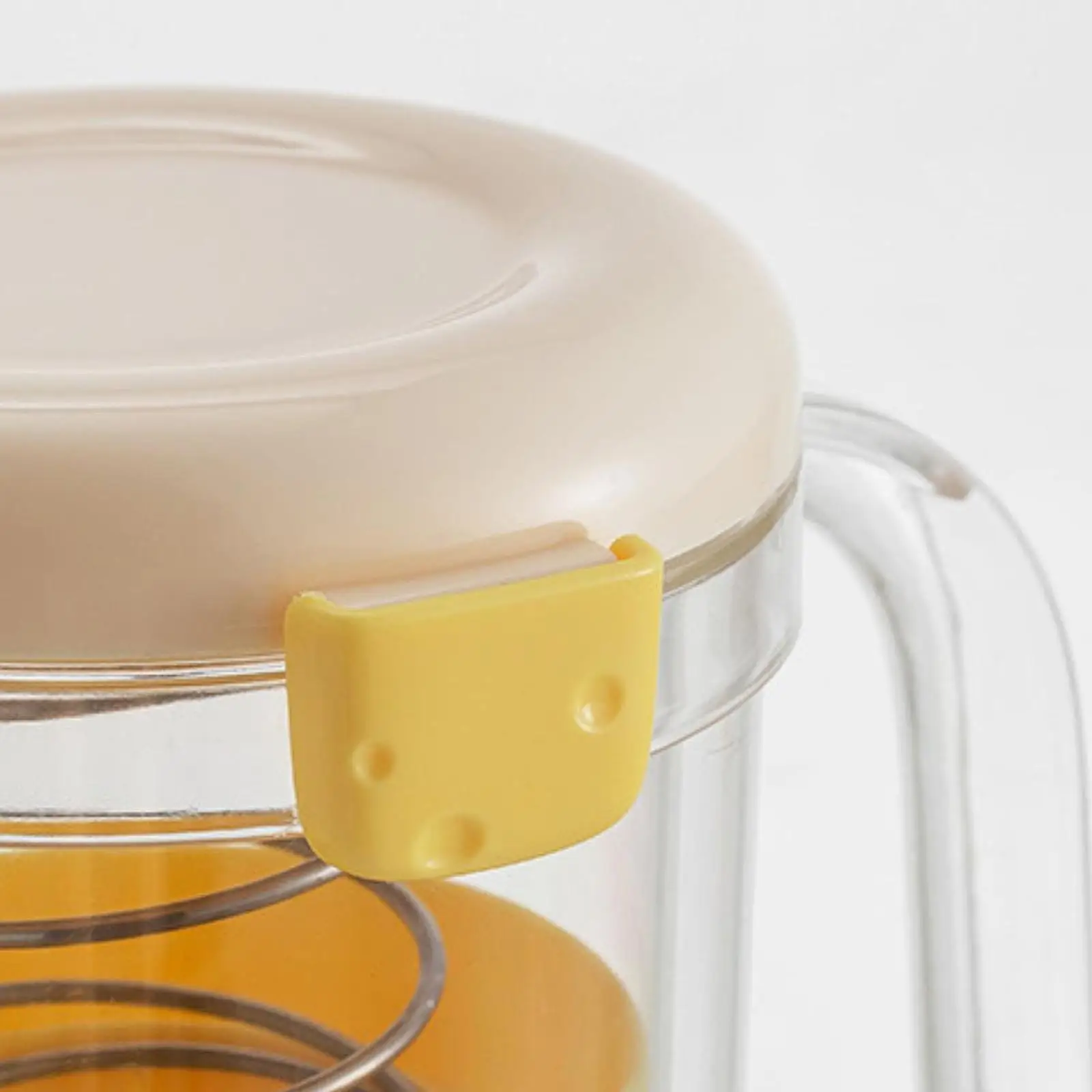 Colador de yogur, utensilio de cocina para alimentos, herramienta reutilizable con resorte de acero inoxidable con separador de suero de 3 malla, filtro de yogur, yogurtera