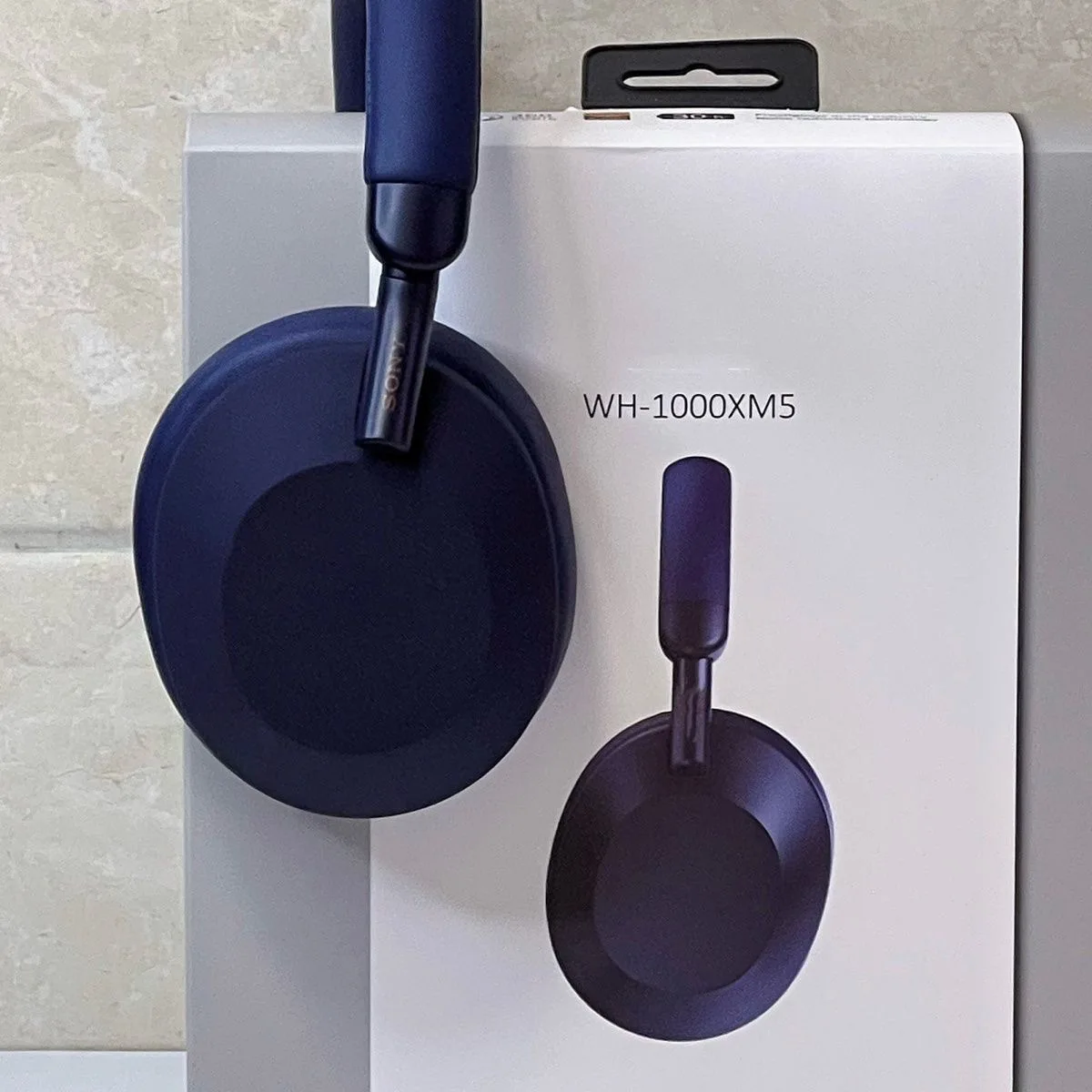 WH1000XM5 véritable casque Bluetooth sans fil avec son stéréo pour jeux de sport, adapté à Sony