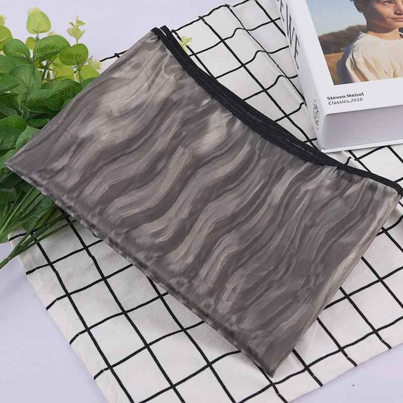 قصيرة مربع مقاوم للماء المهنية صالون الحلاق تصفيف الشعر مكافحة ساكنة قابلة لإعادة الاستخدام صبغ شال شعر صالون أداة تصفيف الشعر القماش #3