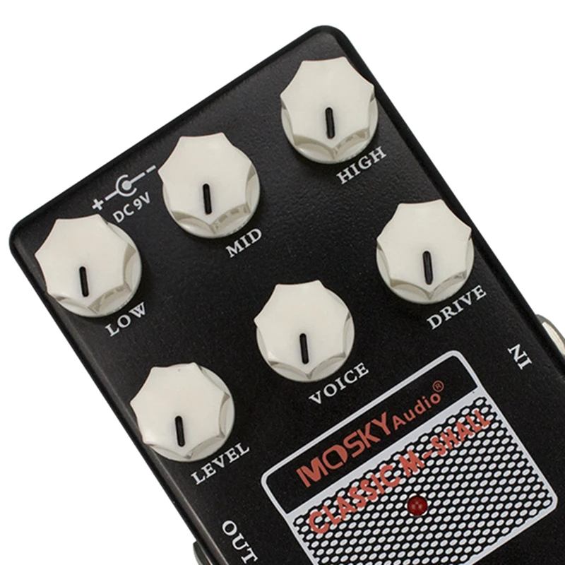 Mosky Audio Guitar Effect Pedal Processor M-Shall Classic Speaker Simulation Drive Voice Level