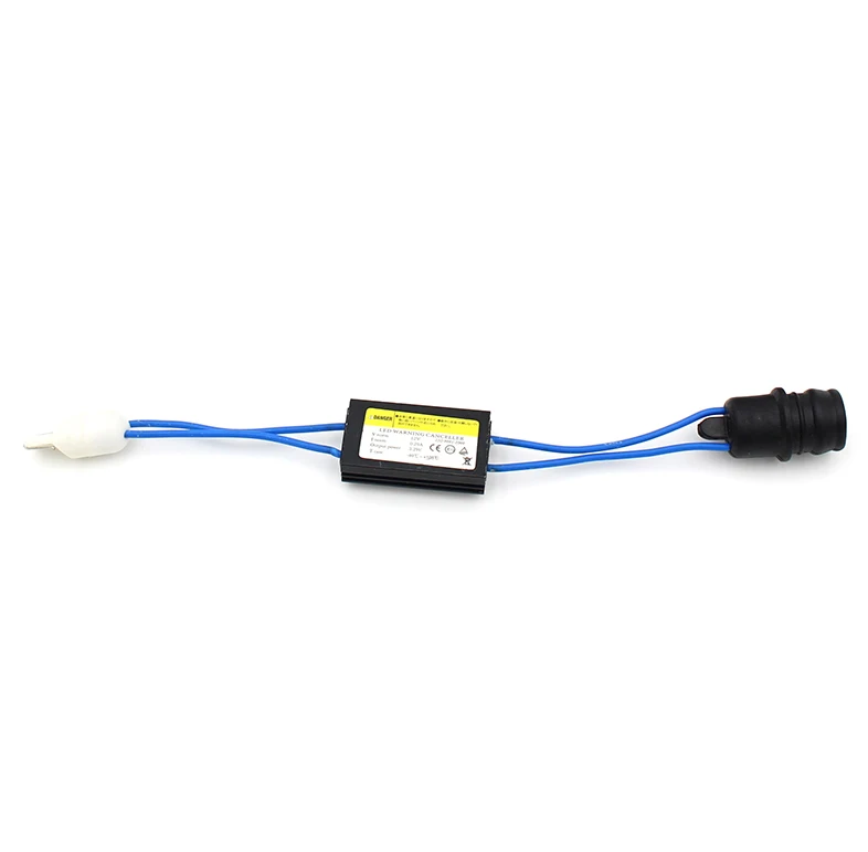 Cancelador de advertencia LED para luces de coche, módulo de resistencia de carga OCB T10 W5W 194 501, sin Cable de Error, cableado de resistencia,