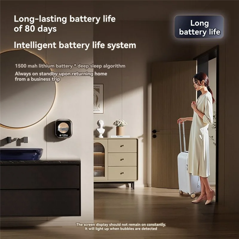 

【Сьогодні только!】Автоматический индукционный настенный дозатор пенного мыла, интеллектуальная индукционная детская чистящая машина