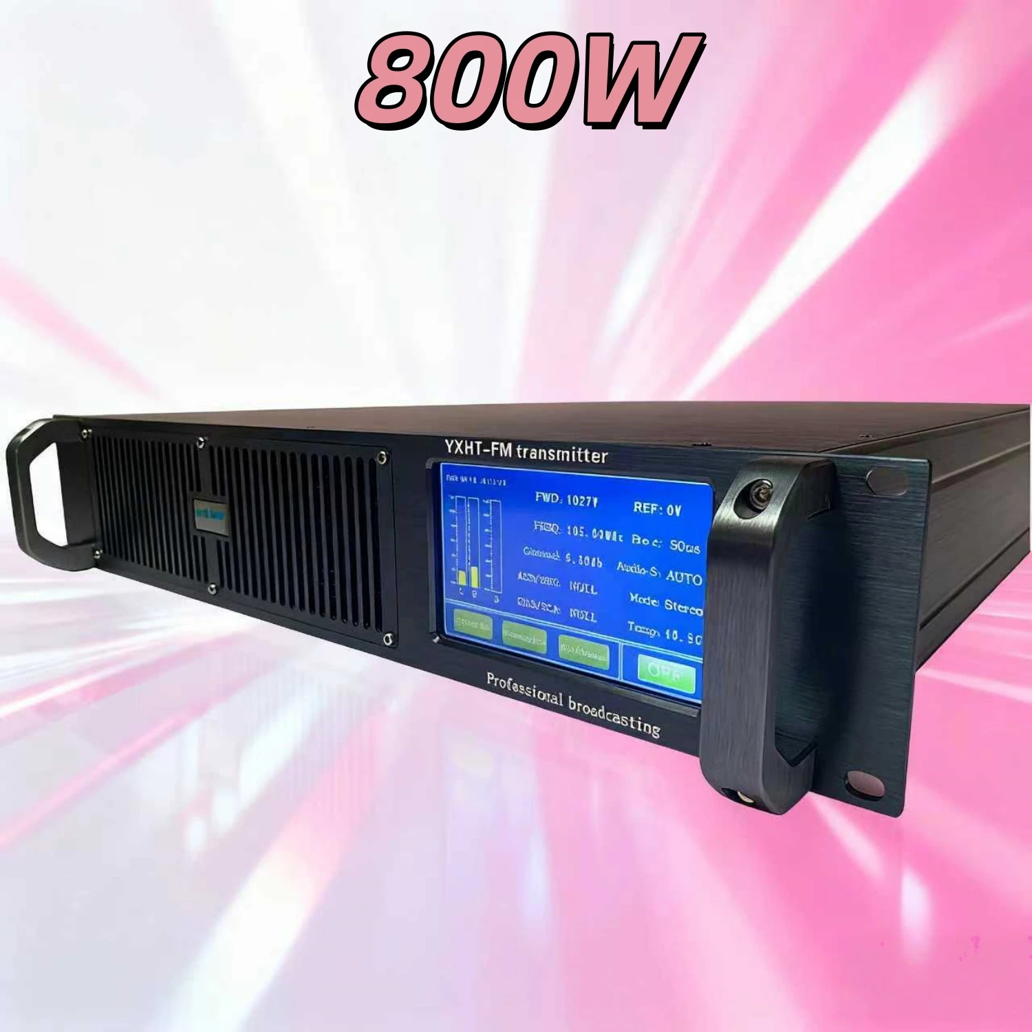 

TC- Professional YXHT 800W FM Transmitter for Commercial & Industrial Scenario Signal Transmission