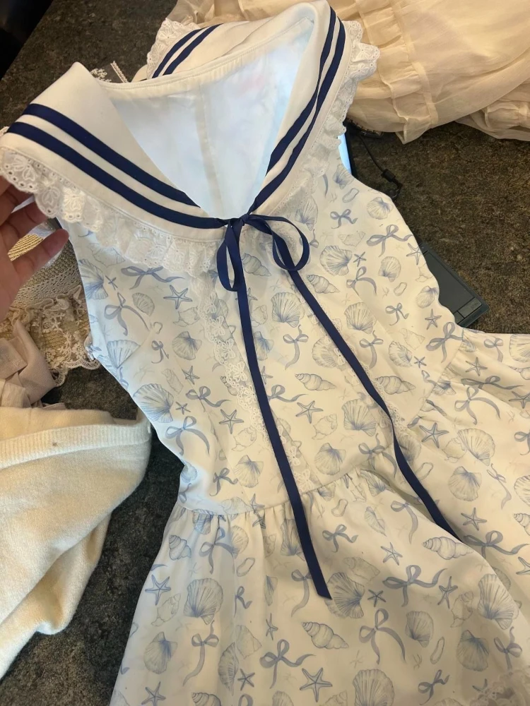 Japanese Kawaii Lolita 2 Piece Dress Sets Y2k Elegant Slim Long Sleeve Coat + Print Sweet 2000s Short Party Dress Vintage Suits