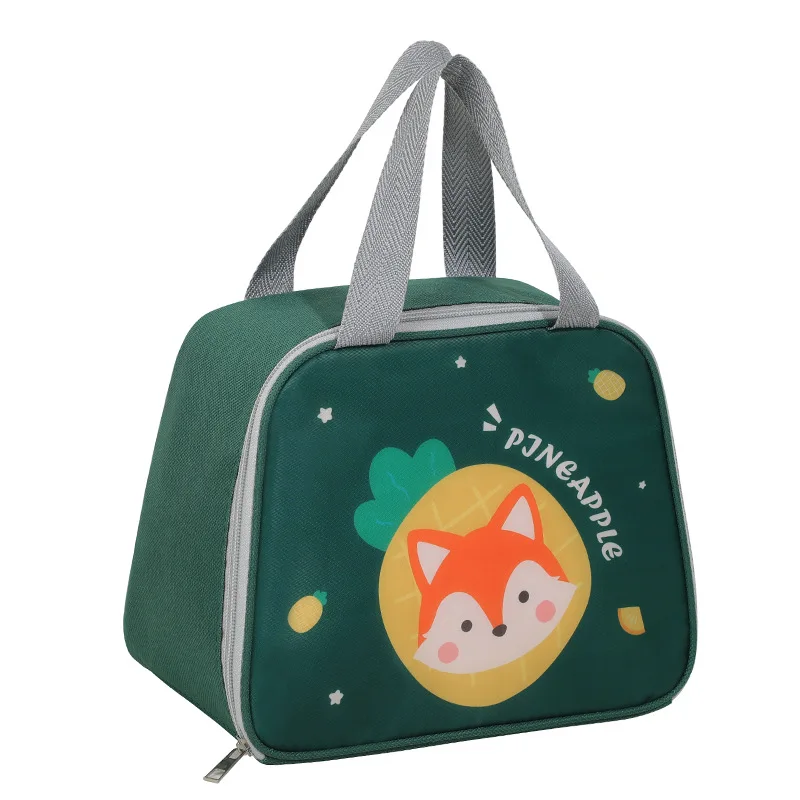 Kawaii Portable Fridge Thermal Bag Women Children\'s School Thermal Insulated Lunch Box Tote Food Small Cooler Bag Pouch