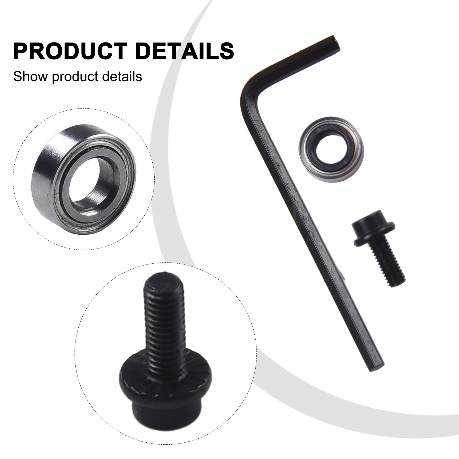 Wood -=Router -=Bit -=Bearing 9 Sizes ====Top Bearing Set For Wood Milling Cutter Router Bits Heads Power Tool Accessories