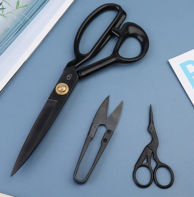 

Professional Sewing Tailor Scissors Kit Cutting Scissors Cloth Needlework Stainless Steel Fabric Cutter Craft Shears