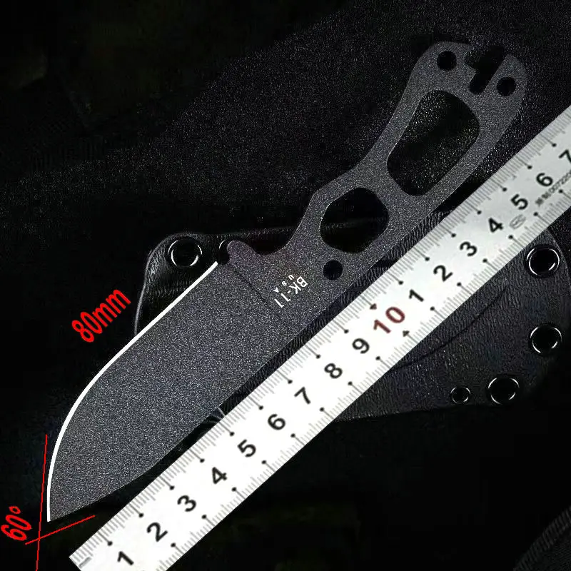 Trskt BK11 Becker Necker Multi Knives 1095 steel outdoor survival self-defense camping hunting pocket knife,Edc cutting knife