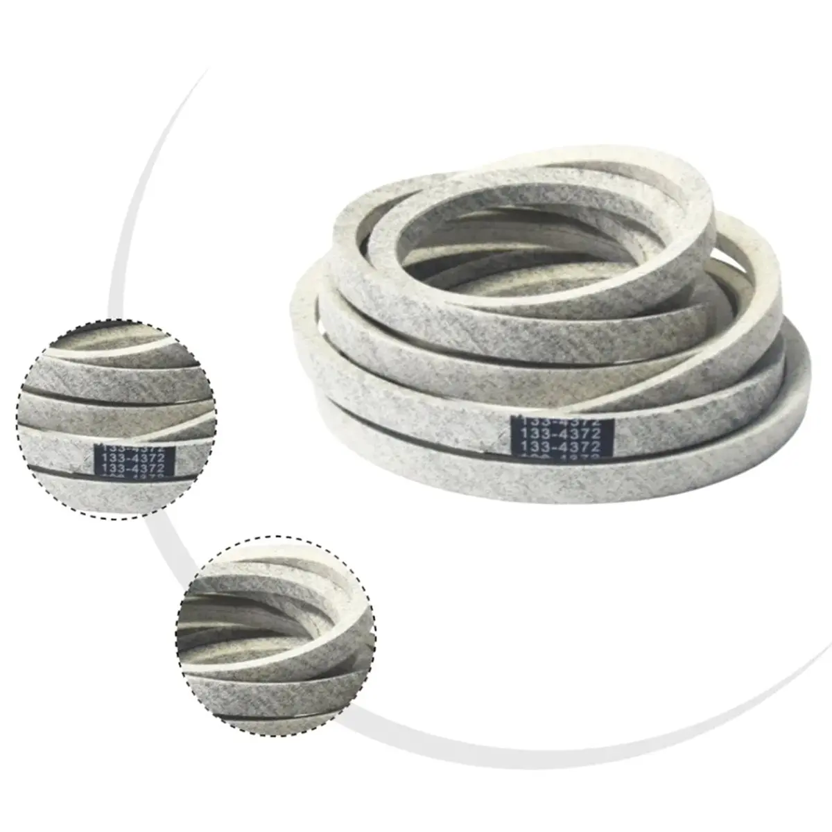 

【AT48】 NEW 133-4372 Lawn Mower Belt Reinforced Natural Rubber Fits for Toros 75213 75303 75313 75318TA Mower Deck Replacements