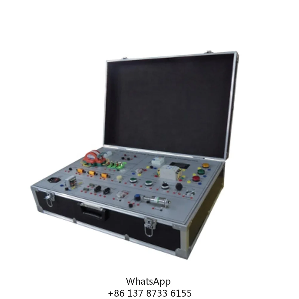 

AC DC Training System With Android Oscilloscope Didactic Equipment Teaching Equipment Electrical Training Equipment