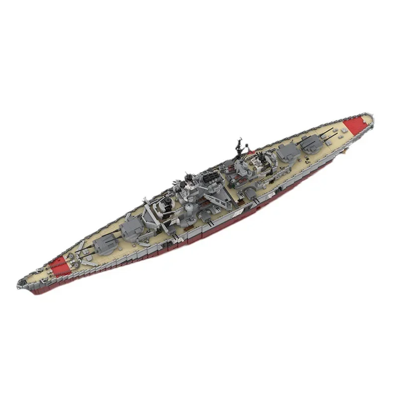 MOC-29408 building block battleship creative toy ornament