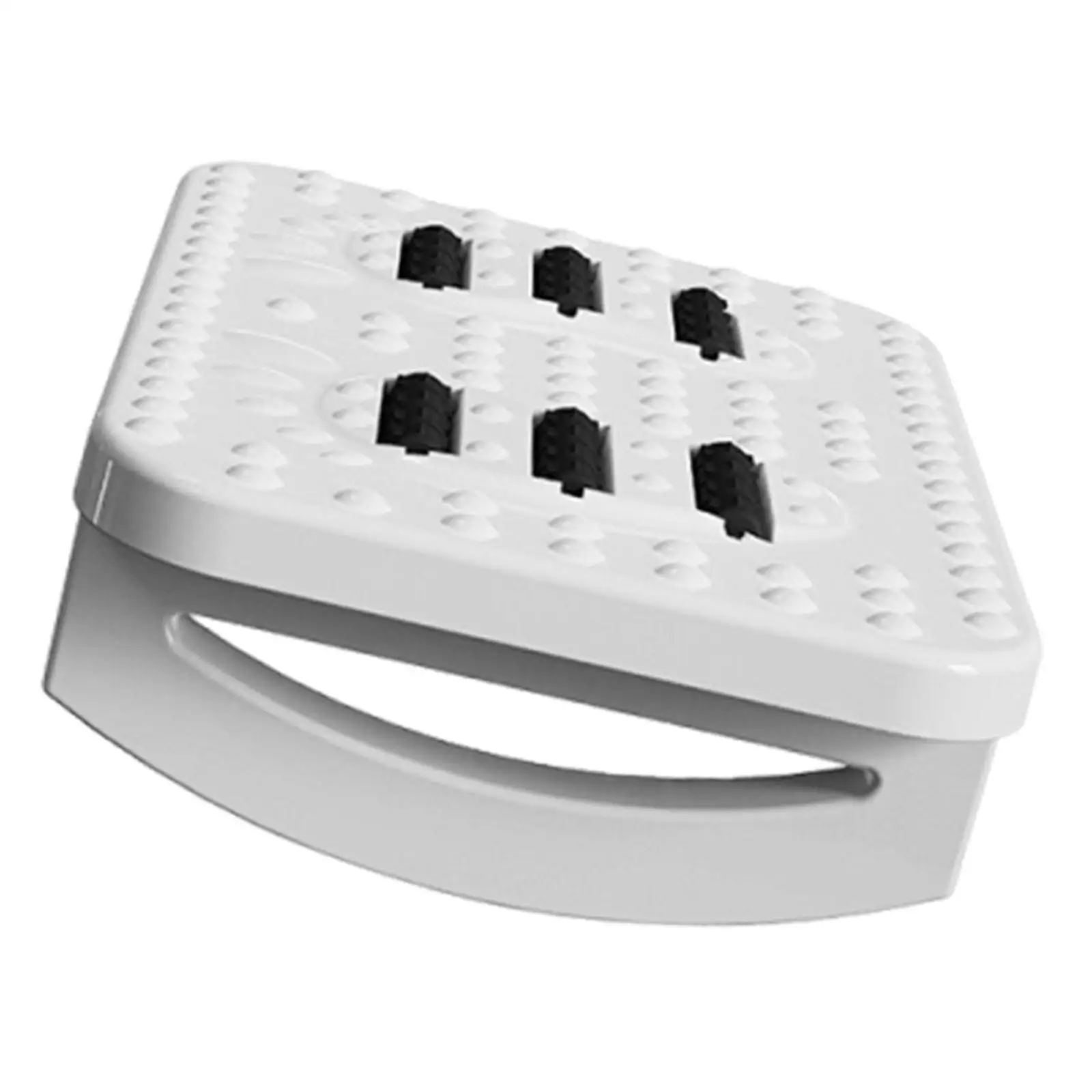 

Footrest under The Desk, Swivels 180°, Prevents Legs From Crossing, 34.5 X 24.9 X 11.4 Cm, for Office Workers, Two-row
