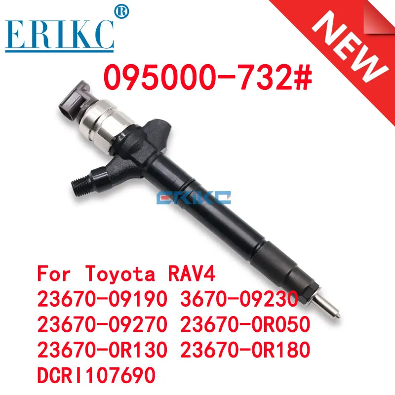 095000-7320 095000-7321 Common Rail Diesel Nozzle Injector Assy for DENSO Toyota 23670-0R180 23670-09230 23670-09270