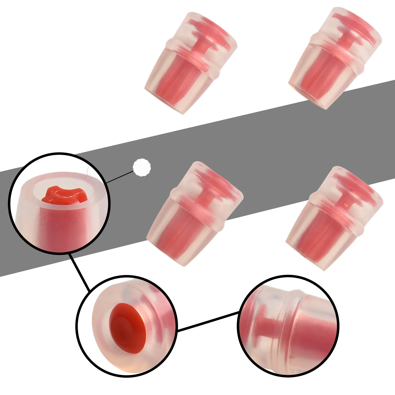 

Silicone Bite Valve Silicone Replacement Bite Cycling Outdoor Sports 2.7*1.8cm Long-lasting Reliable Silicone Material