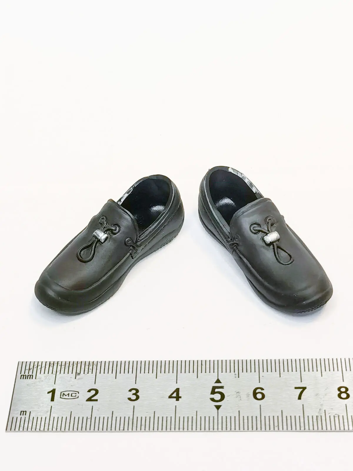 

1/6 Scale Male Soldier Black Leisure Shoes Leather Shoes Model for 12" Doll