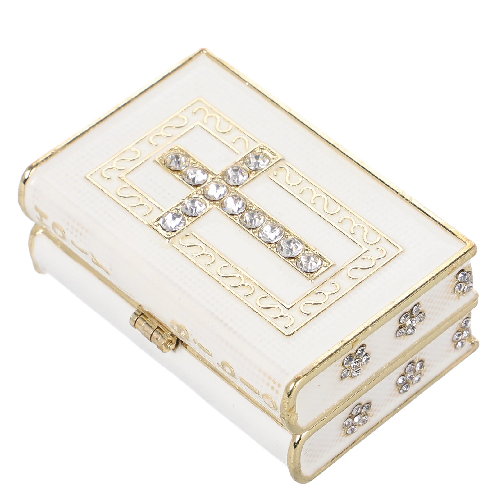 

Bible Book Storage Box Simulated Book Key Organizer Jewelry Box Compact Decorative Storage Home Ornament Key Container