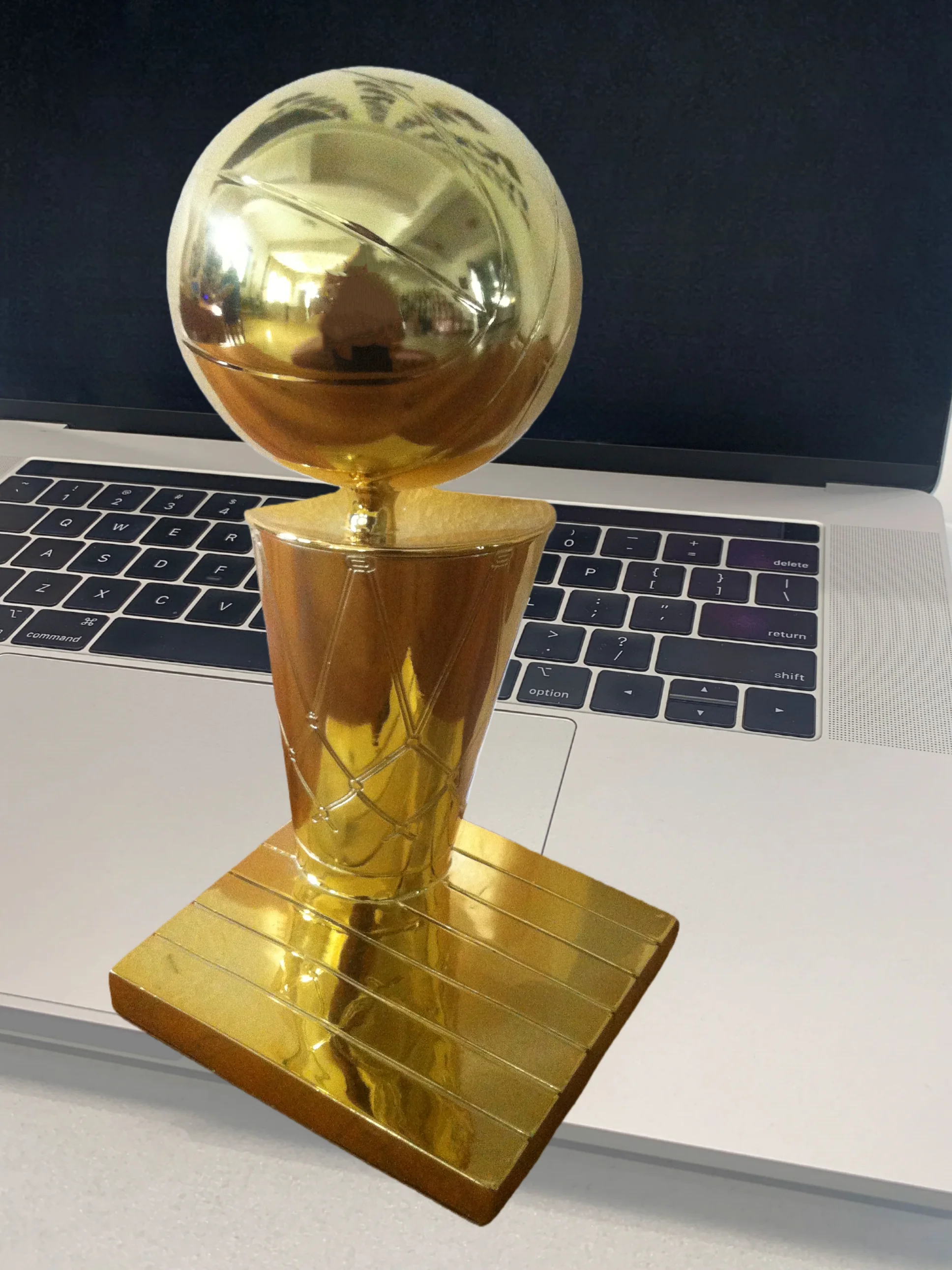 30cm 15CM Larry O\'Brien Trophy America Basketball League Award Fans Gift Souvenirs Award Free Engraving