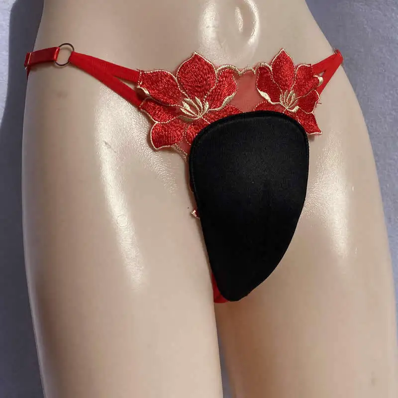 Camel Toe Control Panty Hiding Gaff T-back Crossdresser Transgender TG Gay Male Underwear Drag Queen Thong Adjustable G-string