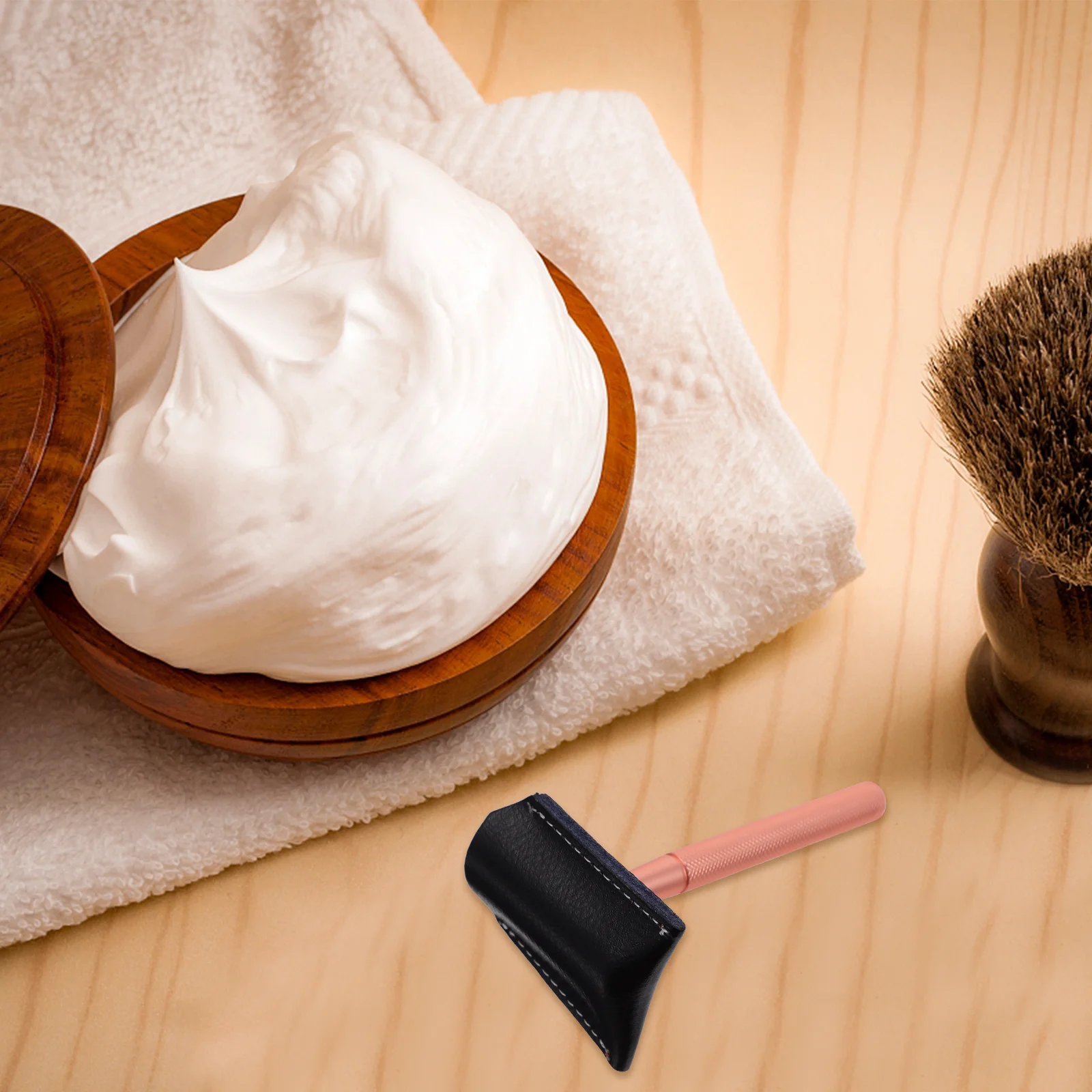 غطاء حماية من البولي يوريثان لآلة الحلاقة الآمنة أثناء السفر، ملحق ماكينة حلاقة متين مقاوم للصدمات وآمن للأصابع