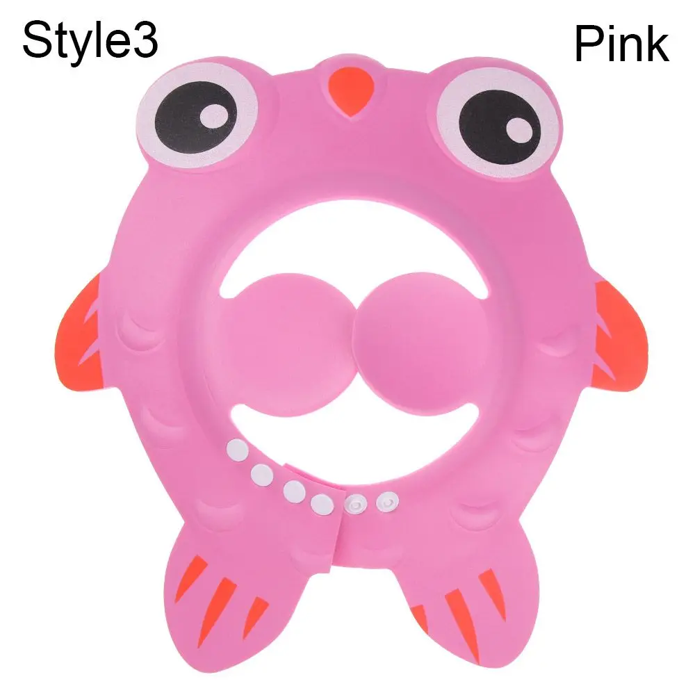 

Портативная регулируемая шапочка-козырек для душа для мальчиков и девочек, защита глаз при мытье волос