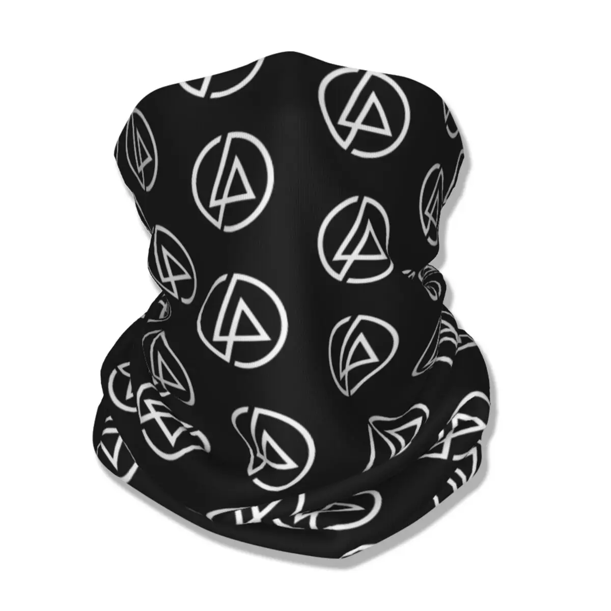 Linkinparks Logo Music Bandana Neck Gaiter Printed Rock Wrap Scarf Warm Cycling Scarf Riding Unisex Adult Winter