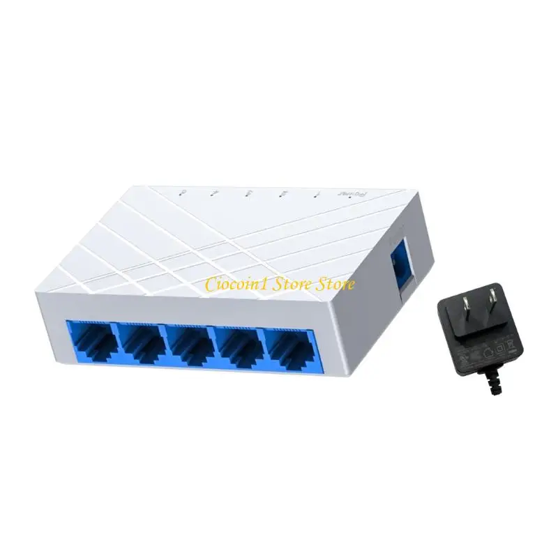 A3PC 5 Port Gigabit Switches Plug and Play Operation Stable Networks Distribution Home Office Networks Splitter