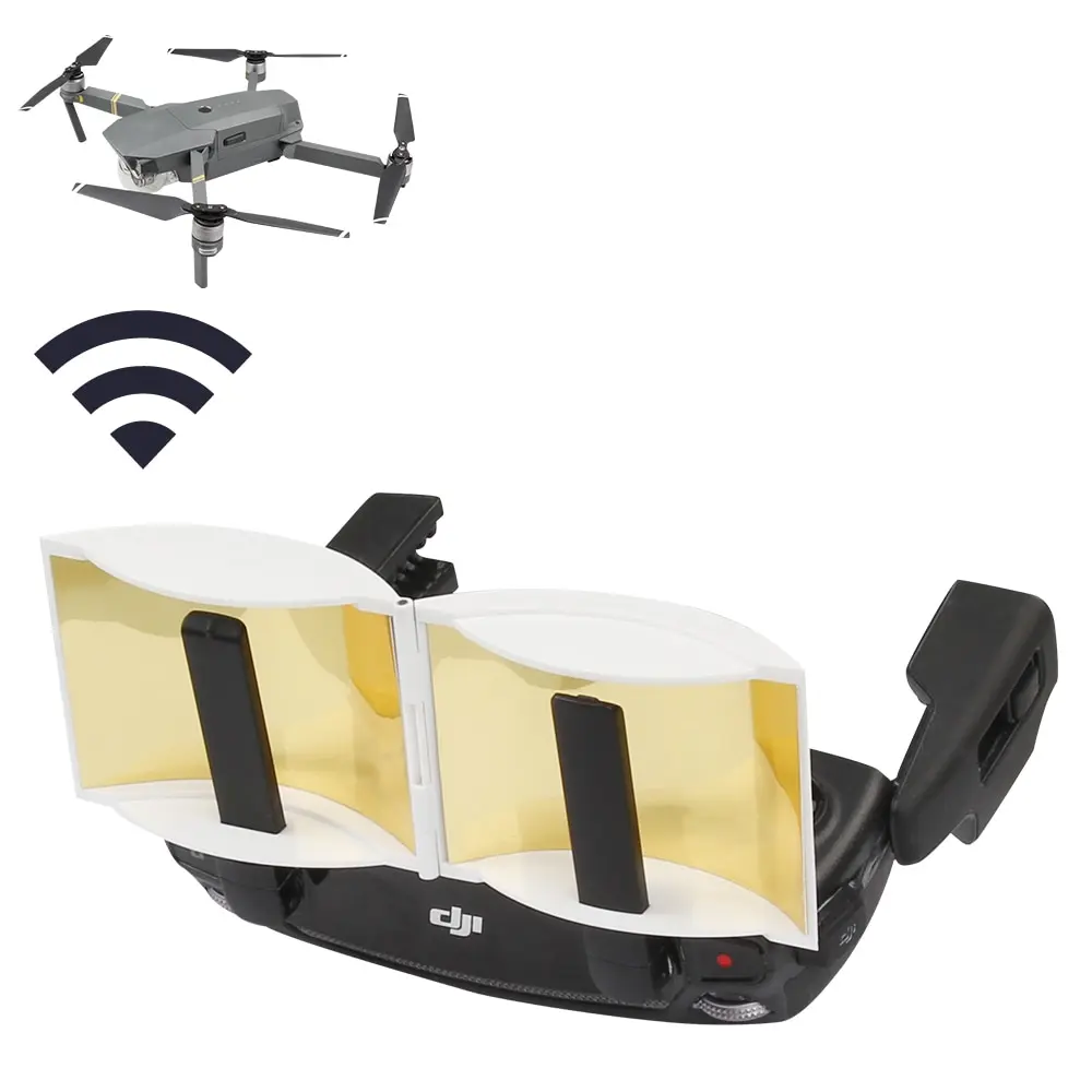 Dual Signal Booster Enhance Board Extended Range Parabolic Antenna for DJI Mavic Pro Spark car GL200A radio System transmitter