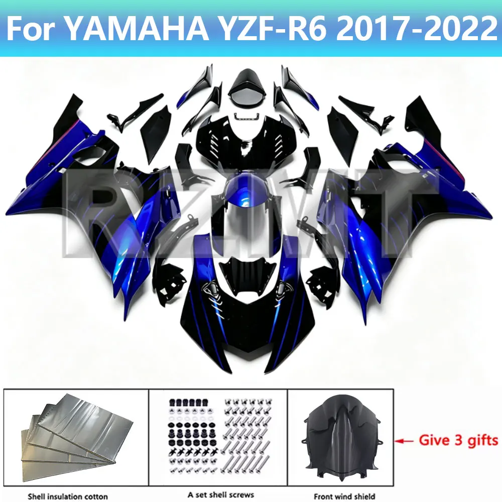 Motorcycle Fairing Set YZF R6 For YAMAHA YZF-R6 2017-2022 Body Kit Decoration Plastic Guard Plate Shell Injection Customized
