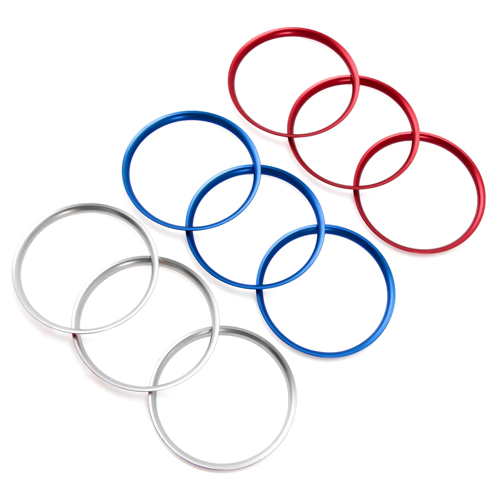 Car Air Conditioner AC Vent Outlet Ring Trim For Mazda MX-5 MX5 mazda 2 CX-3 CX3 RF ND Car Accessories