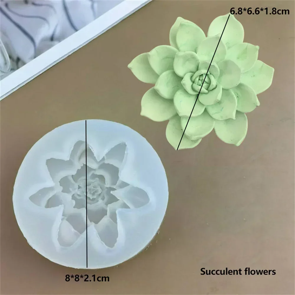 1pc Daisy Scented Candle Daisy Silicone Candle Mold Aromatherapy Soap Mold For Candle Making Kit DIY Flower Handmade Candle Mold