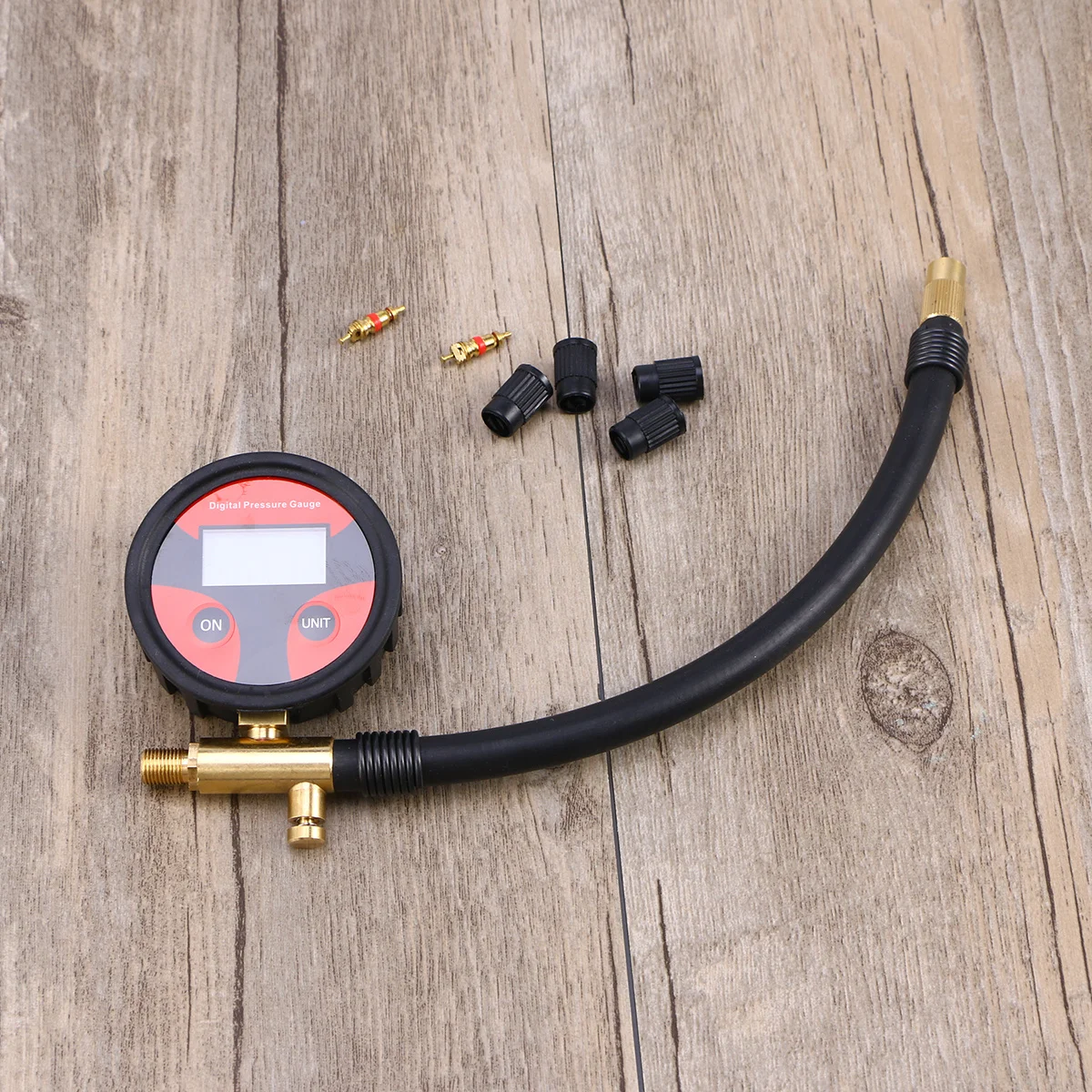 

Digital Manometer Tire Pressure Gauge Accurate LCD Display Auto Alert Car Monitor Pump Manometer Include Safe Monitoring