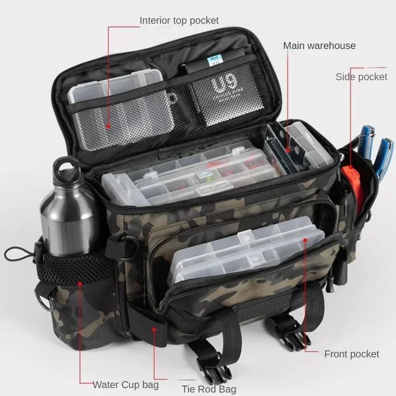 Fishing Rod Holder Sling Bag 4