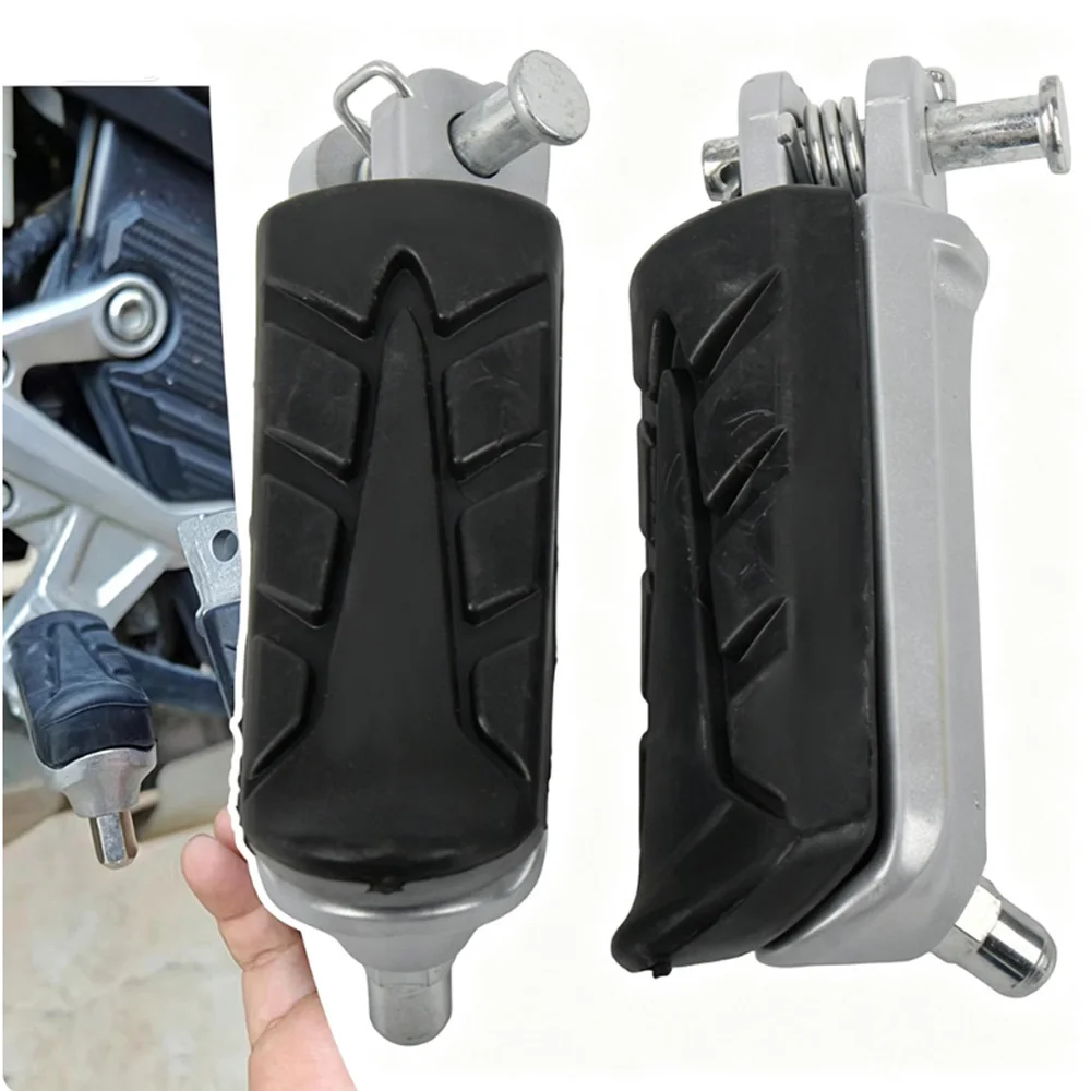 For Monkey M3 M5 M6 MSX125 Aluminum Anti-Slip Foot Pegs Left Right Pair No-Drill Accesorios Moto Accessori Moto