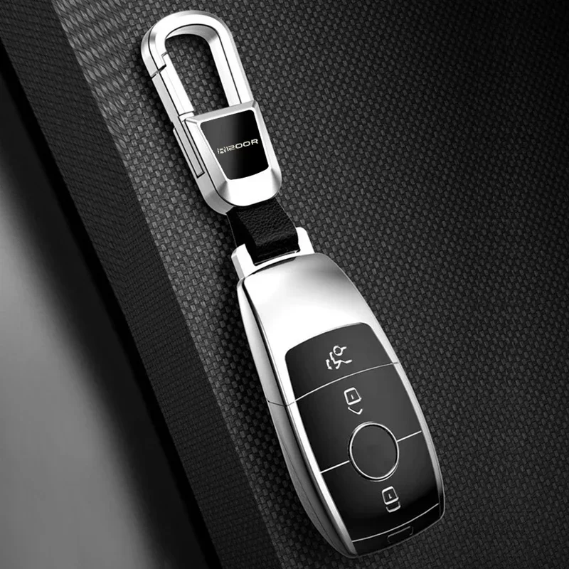 motorcycle keychain Alloy Key chain leather key ring for BMW R1200GS R1200R R1200RT R1250GS R