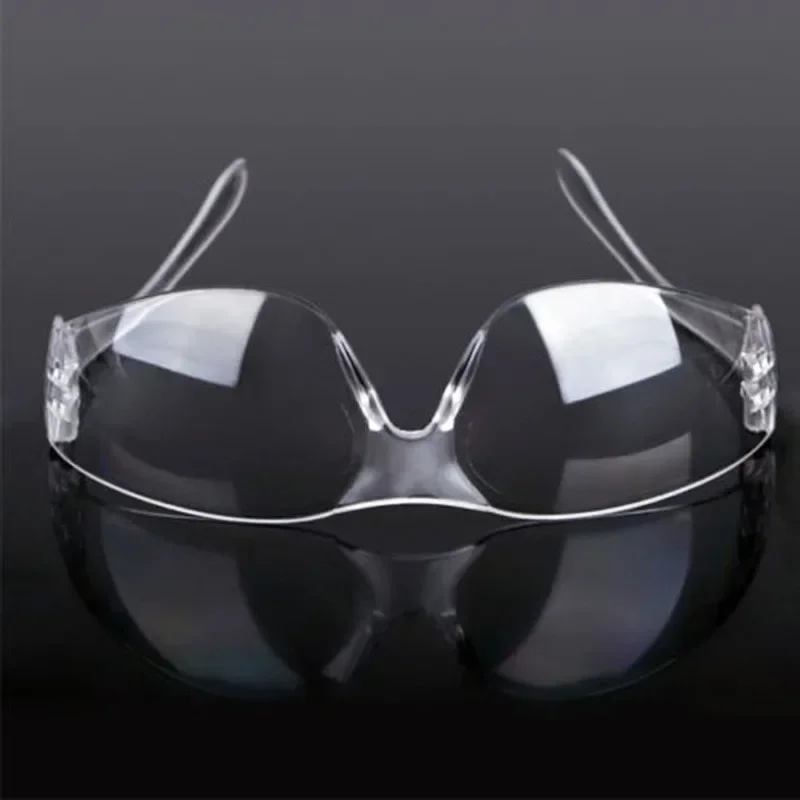 Multifunctional Protective Safety Goggles Clear Thick Lens Anti‑Impact Dustproof Eyewear For Welding Cutting Construction Work