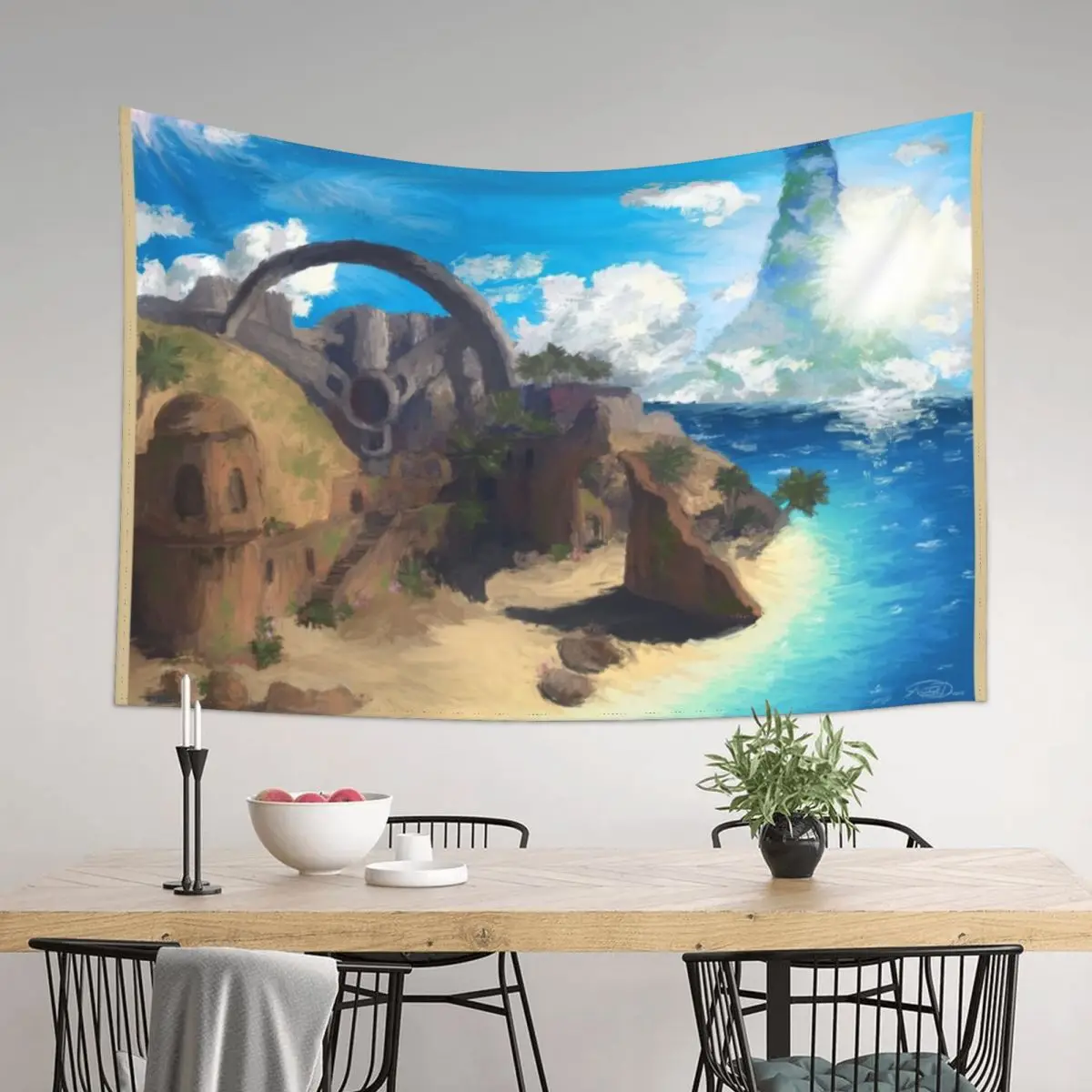 

Impressionist Last Resort Tapestry Wall Deco Bedroom Decor House Decoration Room Decorator Tapestry