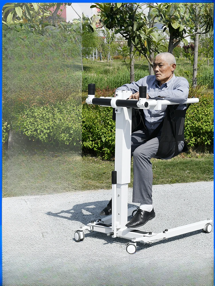 Lift paralysis, elderly care, hemiplegic patient, lifter, bedridden, lifter, lift car