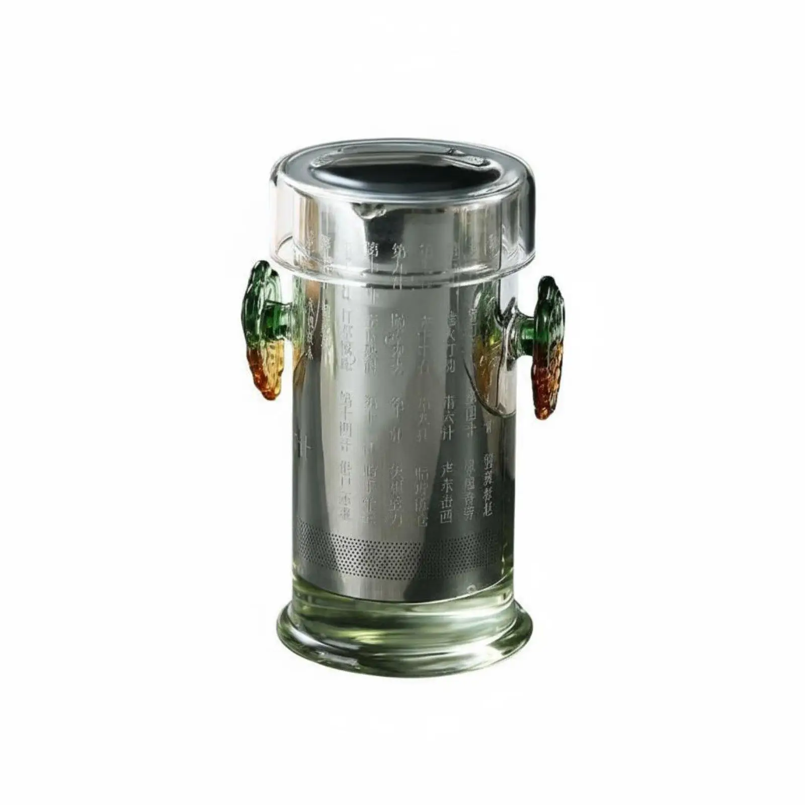 Dragon Shaped Handle Glass Tea Maker with Removable Infuser for Floral Tea and Professional Brewing Experience