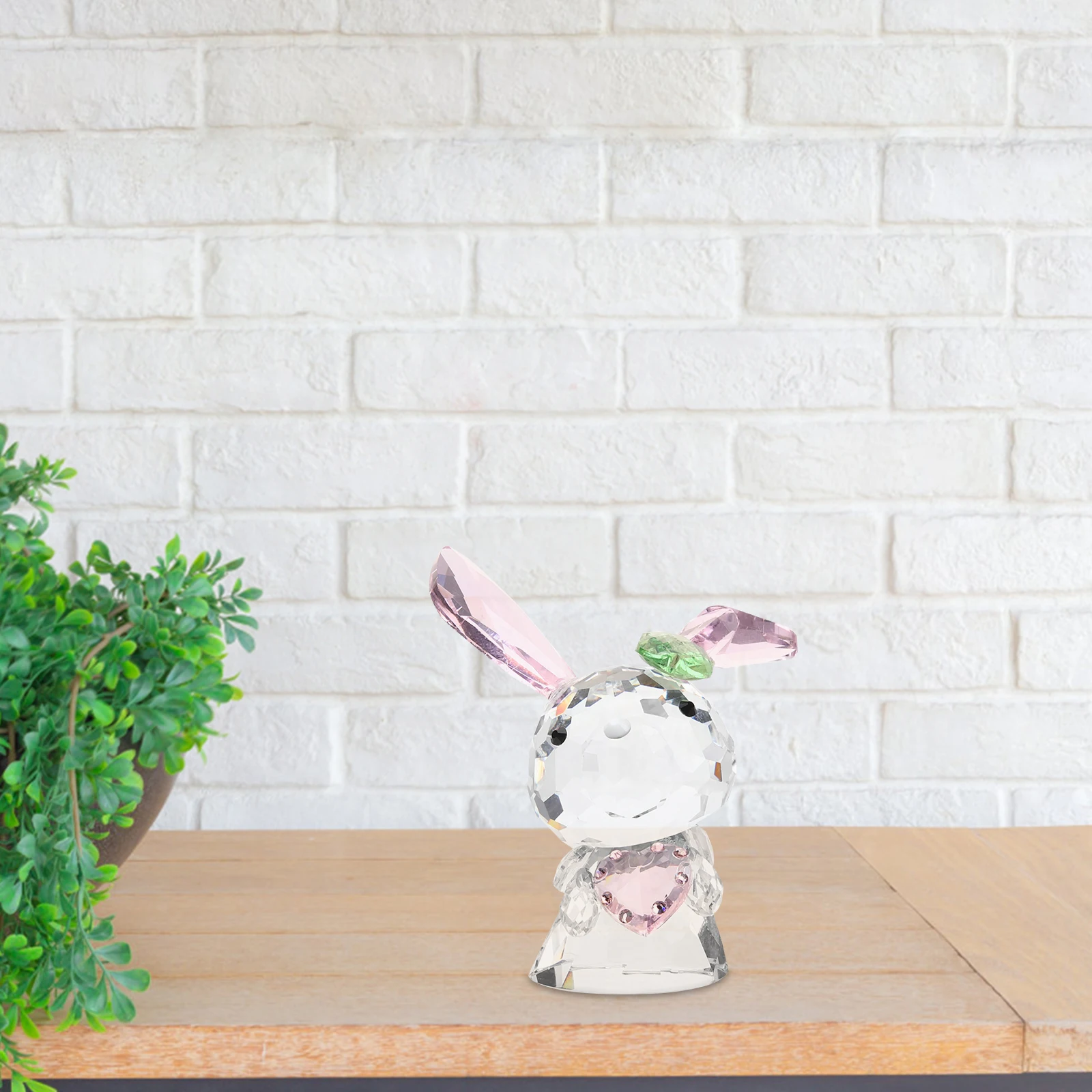 

Prop Adorable Cute Small Bunny Ornament for Living Room Garden Yard Desktop Display