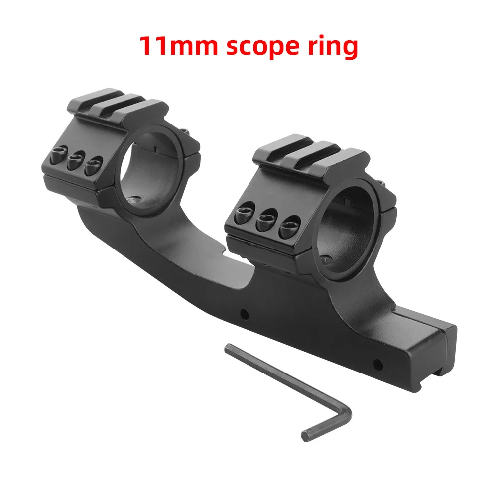 

11mm Scope Holder with Rear Extension Bracket; Rear Extension Scope Holder; 25.4/30mm Scope Holder for The Scope