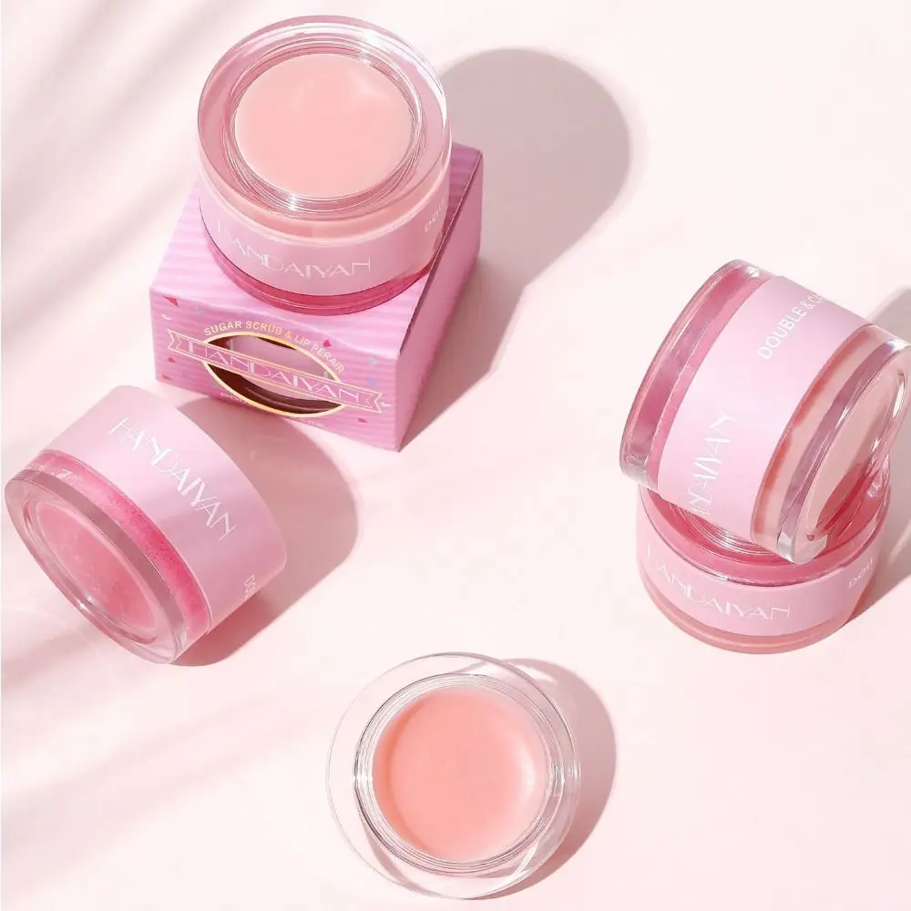 New Exfoliating Scrub Lip Mask Double Effect Repair Formula Lip Scrub Hydrating Lipstick Repair Lip Care Lip Mask Beauty Product