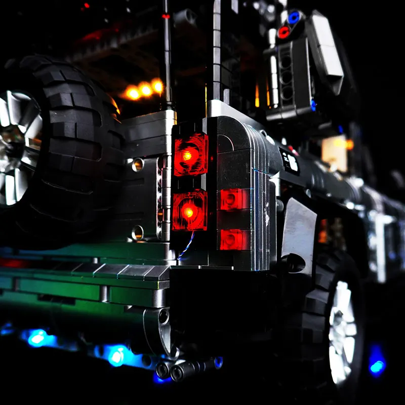 

Комплект светодиодных фонарей для LEGO GULY 10620 WEISHI-110, игрушка-лампа для внедорожного спортивного автомобиля (не включает строительные блоки, наборы кирпичей, модель)