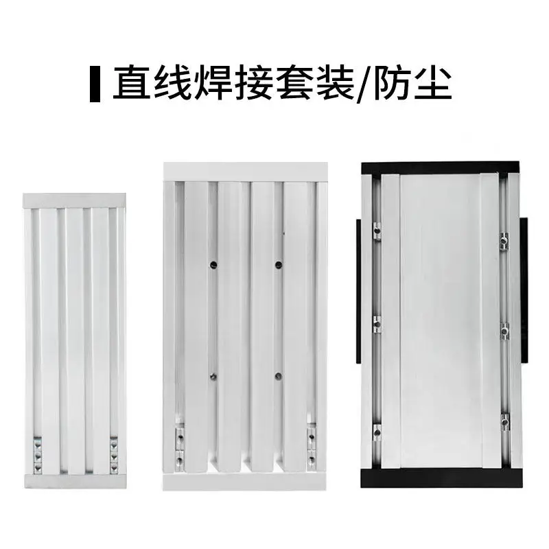 Laser handheld welding straight line welding auxiliary fixture straight seam automatic welding sheet metal chassis shell