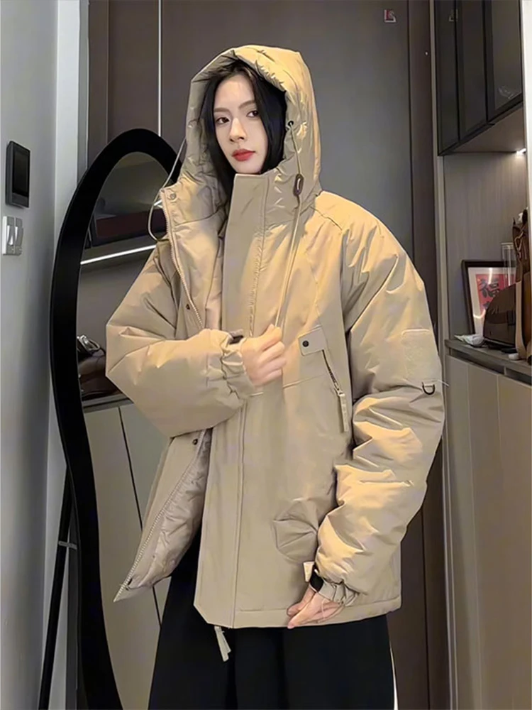 

Уличное водонепроницаемое ветрозащитное мужское хлопковое дэт с капюшоном, зимнее пальто для скалолазания, американская функциональная рабочая одежда, пальто