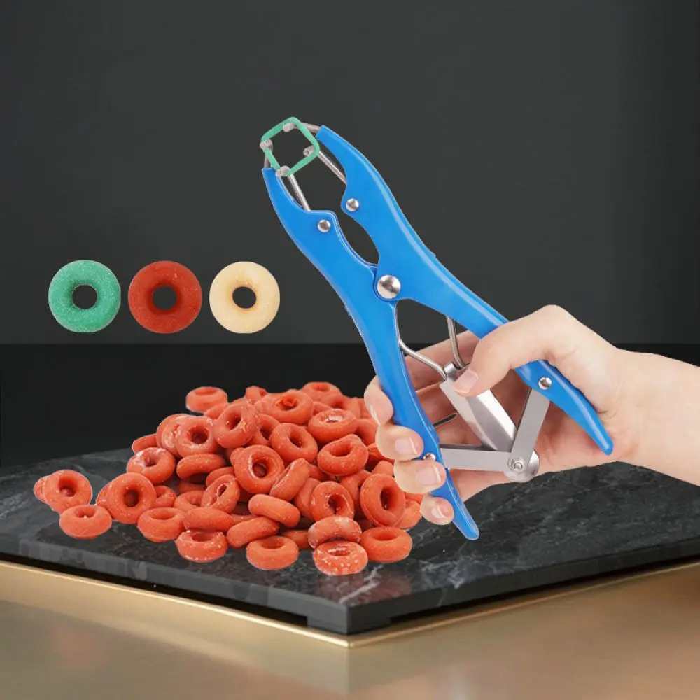 Professional Animal Castration Pliers Tail Docking Tool For Zhimuren Pig Sheep Goat Farm Veterinary Applicator Device