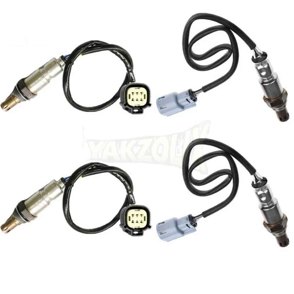 4X O2 Oxygen 02 Sensor For Ford Edge Explorer Flex Police Transit-150 Lincoln MKT MKX 3.7L Upstream Downstream 4 & 5 Wires