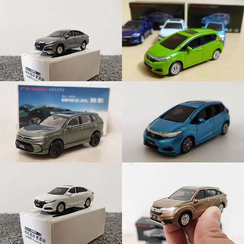 

Литой под давлением масштаб 1:64, оригинальная модель автомобиля из сплава Guangqi Honda Avancier, Accord, Breeze, Fit, Accord Odyssey, Коллекционная игрушка в подарок