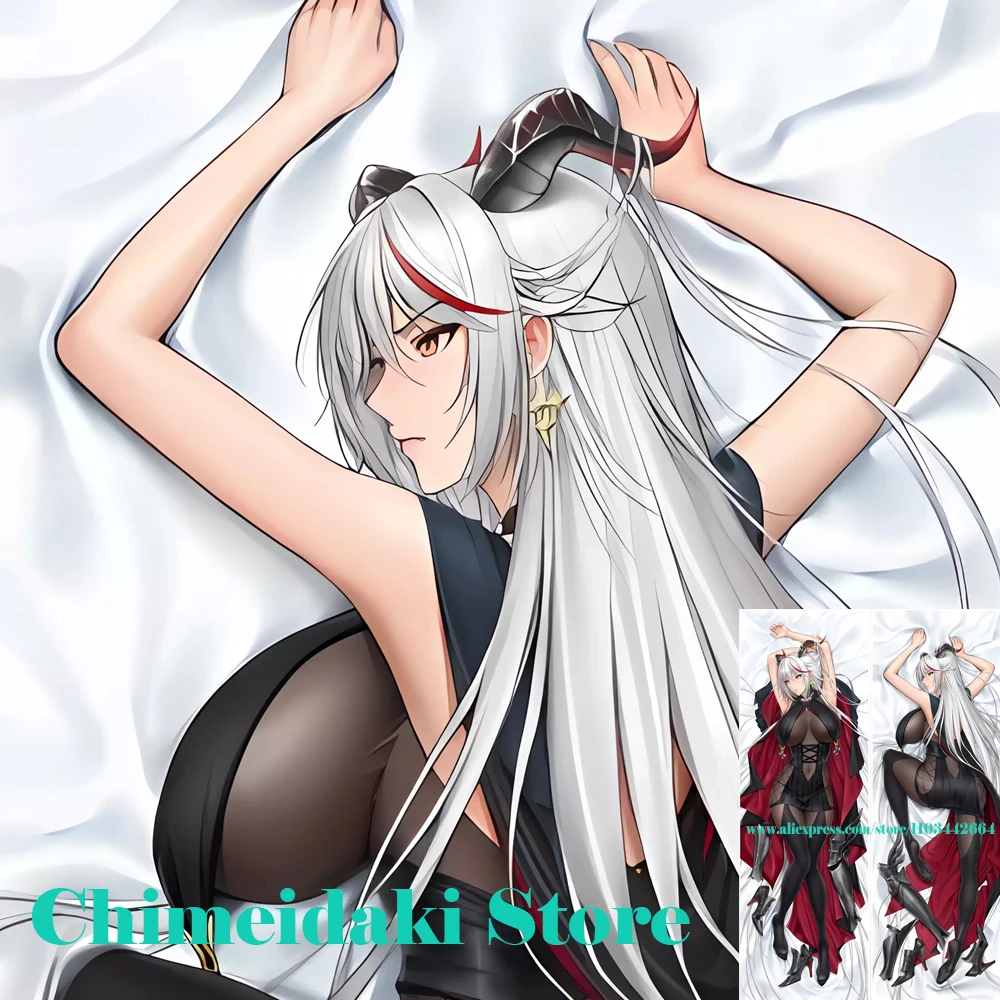 

Azur Lane KMS Agir Dakimakura Anime Cosplay Pillowcase Life Size Double Sided Print Body Pillow Cover