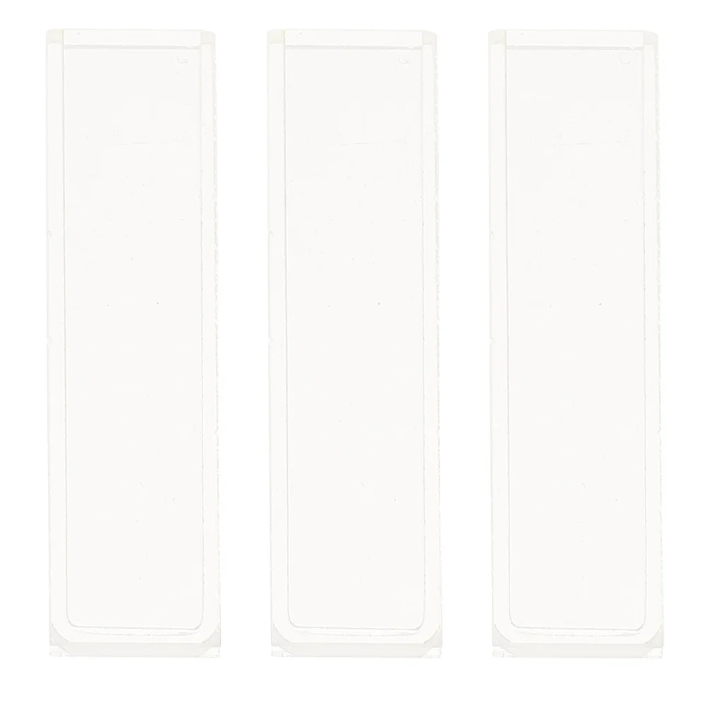 

3Pcs 10mm Glass Cuvette Colorimetric Set Durable Transparent Optical Cuvettes for Labs Spectrophotometer Analysis